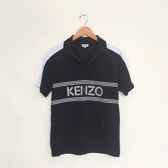 Kenzo black and white logo polo - Picture 4 of 13